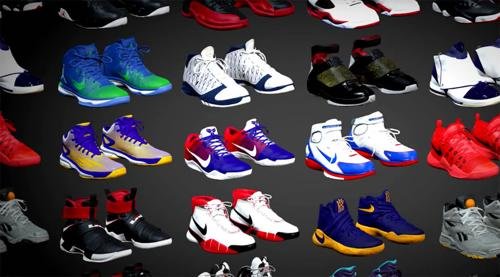 Le Sneaker Game s'invite dans NBA 2K17